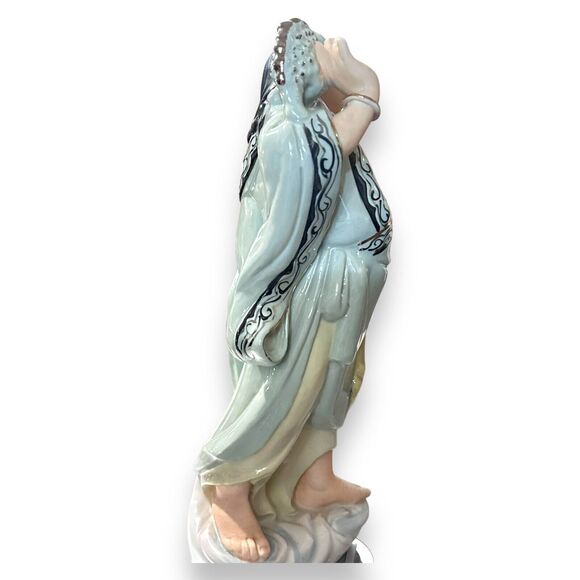 Vintage Laughing Buddha Playful Dragon Figurine Mediation Collectible Rare - Picture 16 of 16